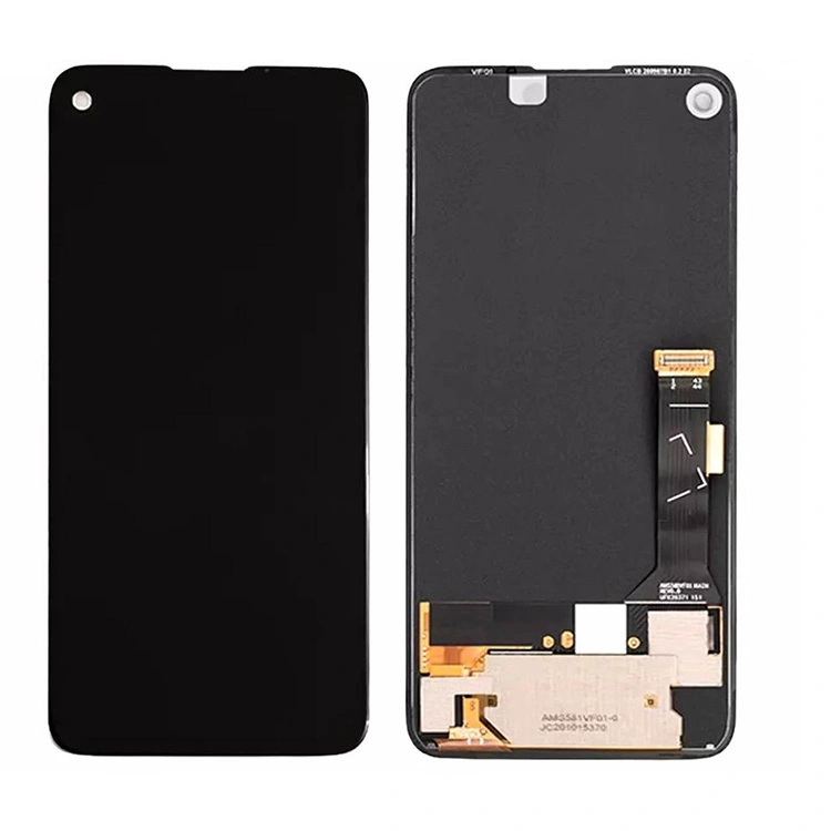 पिक्सेल 4 ए एलसीडी पडदे